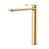 Fienza 234107UB-LF Empire Slim Tall Basin Mixer, Cold Start, Lead Free, Urban Brass