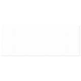 Fienza 512-105 Pure White Solid Surface Stone 1500mm (No Tap Hole)