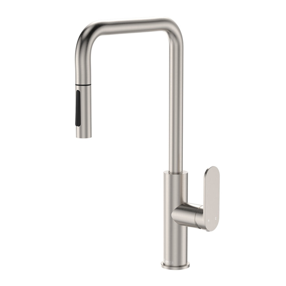 Fienza 234108BN-LF Empire Slim Pull Out Sink Mixer, Lead Free, Brushed Nickel