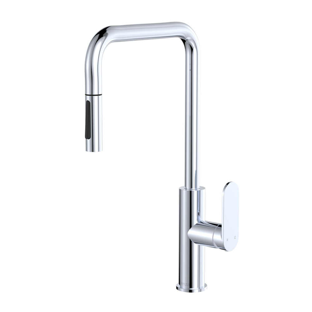 Fienza 234108-LF Empire Slim Pull Out Sink Mixer, Lead Free, Chrome