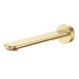 Fienza 234116UB-2-LF Empire Slim Wall Bath/Basin Outlet, 220mm, Round Plate, Lead Free, Urban Brass
