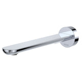 Fienza 234116-2-LF Empire Slim Wall Basin/Bath Outlet, 220mm, Round Plate, Lead Free, Chrome