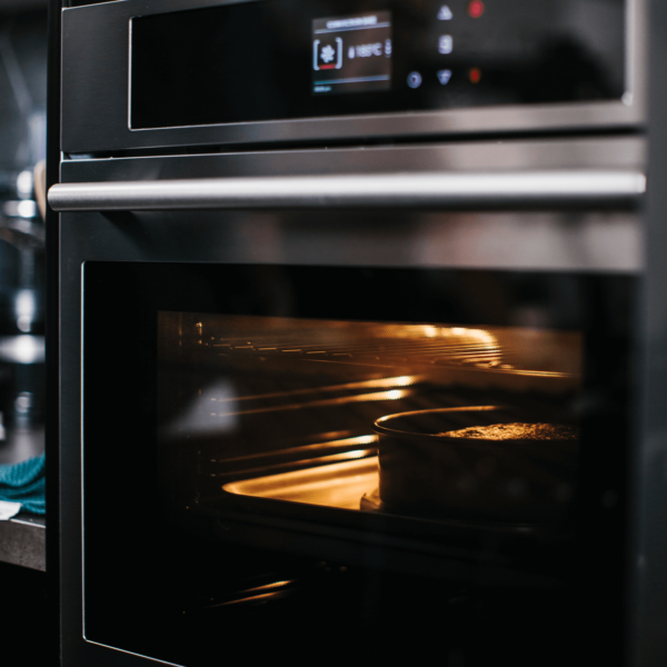 Fulgor F600SPYTCBV 60cm Built-In Electric Pyrolytic Oven, Black Glass