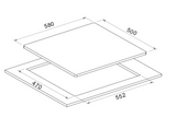 Arc Gfc60 60Cm Stainless Steel Gas Cooktop