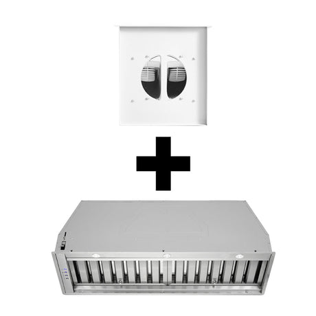 Quietair Gqa85Uc 85Cm Remote Fan Motor Undermount Rangehood Off Board Rangehoods