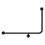 Fienza GRAB9660LMB 90° Accessible Care Left-Hand Grab Rail, Matte Black