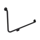 Fienza GRAB9660RMB 90° Accessible Care Right-Hand Grab Rail, Matte Black
