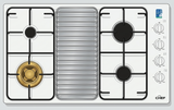 Chef CHS912WNG 90cm Gas Cooktop - Built in Australia