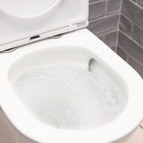 Fienza K028GEA Tono Toilet Suite, Thick Seat, S-Trap, 90-160mm, Gloss White