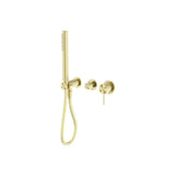 Nero Mecca Shower Mixer Diverter System Separate Back Plate Brushed Gold NR221912FBG