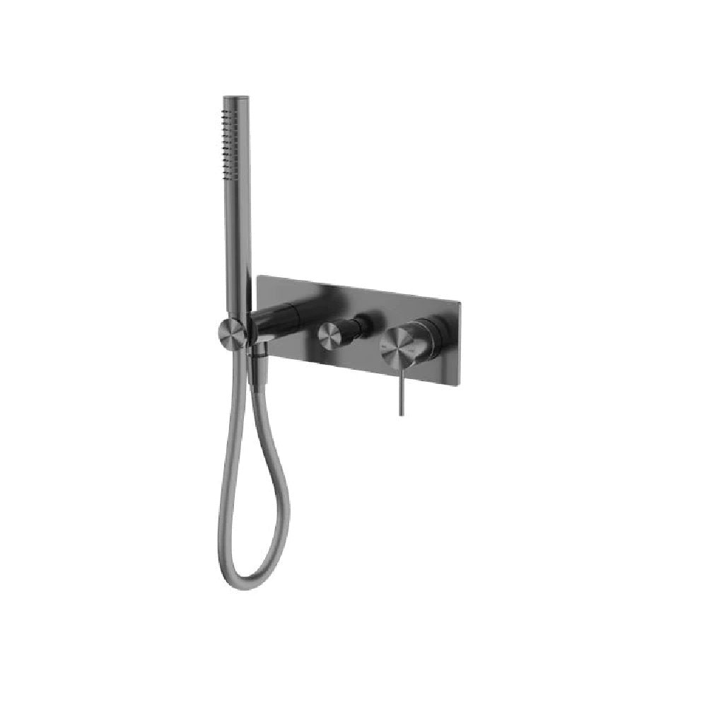 Nero Mecca Shower Mixer Diverter System Gun Metal NR221912EGM