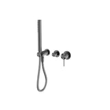 Nero Mecca Shower Mixer Diverter System Separate Back Plate Gun Metal NR221912FGM