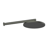 Greens Glide Rainboost Wall Shower, PVD Gunmetal, 57300GM