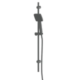 Greens Glide Syntra Rainboost Rail Shower, PVD Gunmetal, 64400GM