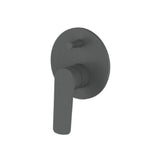 Greens Novi Shower Mixer with Diverter, PVD Gunmetal, 24203590GM