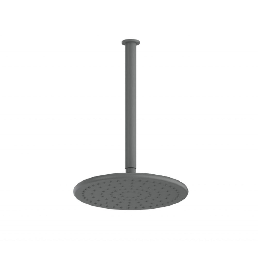 Greens Rocco Ceiling Shower, PVD Gunmetal, 1850029GM