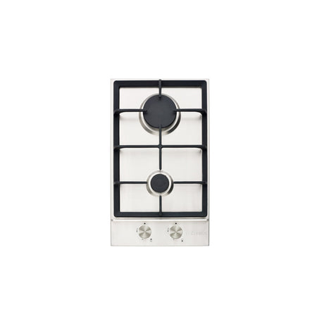 Technika H320Sxffpro Two Burner Stainless Steel Gas Cooktop