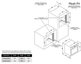 Technika HE65FRSS-3 60cm Side Opening Oven - Seconds Discount