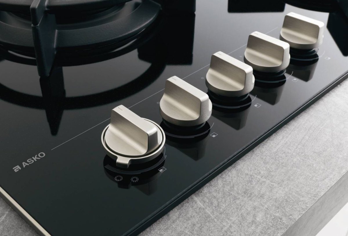 ASKO 90cm Pro Series Natural Gas Cooktop HG1935AD - Carton Box Damage Discount