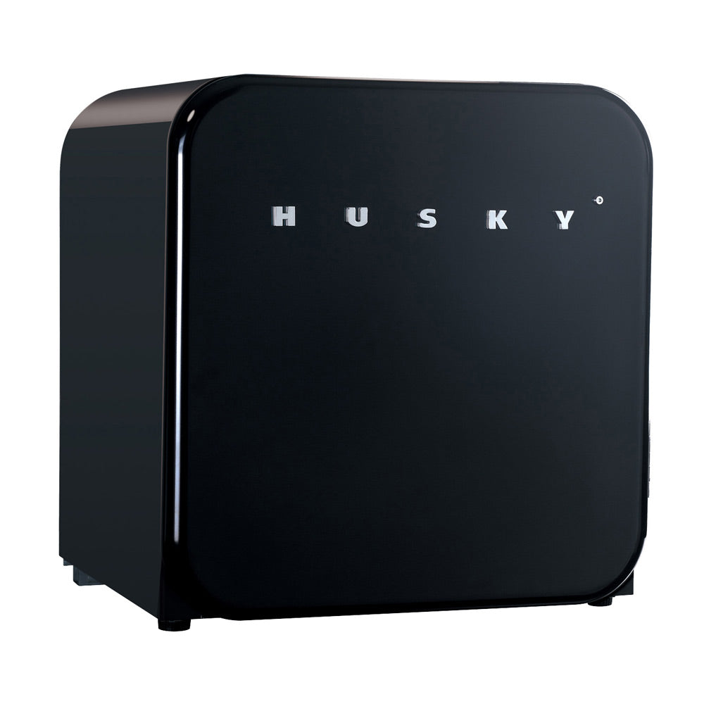 Husky 41L Retro Style Mini Bar Fridge in Black HUSD-RETRO41-BK-AU.1