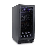 Husky Riserva 80L Single Zone Wine Fridge in Matt Black HUSWS33SMBZY
