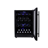 Husky Riserva 154L Dual Zone Wine Fridge in Matt Black HUSWS54DMBZY