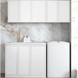 Otti LA-1715B-BOHW-PW Hampshire Laundry Kit 1715B White / Pure White Top