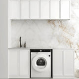 Otti LA-1960B-BOHW-MW Hampshire Laundry Kit 1960B White / Matte White Top