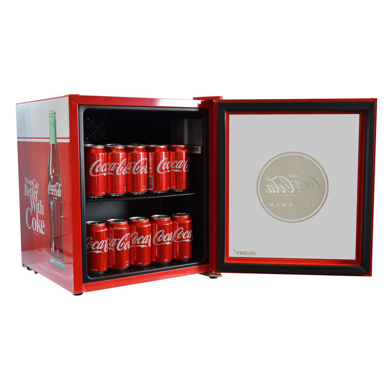 Husky 48L Glass Door Coca-Cola Coke Indoor Bar & Drinks Fridge CKK48-130-AU-HU.1