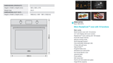 Trade Bundle TR05 Electric Oven and Cooktop Combination 60cm