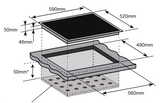 Arc A-Icc6Ge3 60Cm Ceramic Cooktop