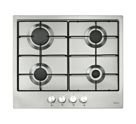 Inalto Icg6F 60Cm Stainless Steel Gas Cooktop
