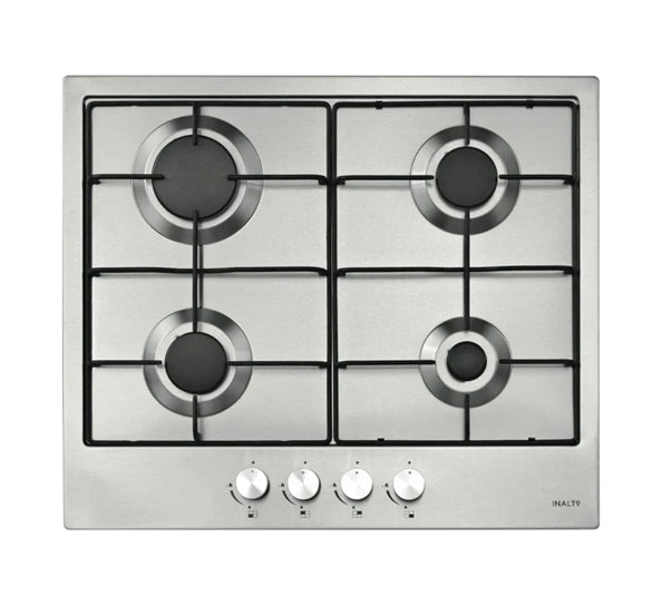 Inalto Icg6F 60Cm Stainless Steel Gas Cooktop