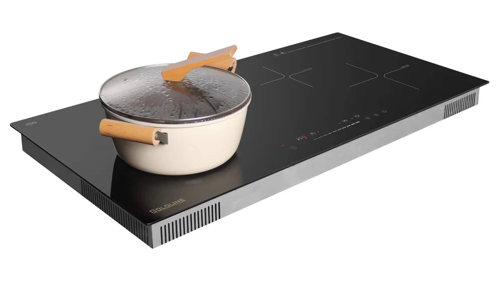 Goldline IH904CSAB 90cm Narrow Design Induction Hob, Black