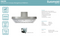 Euromaid INLC90 90cm Off Board Motor Canopy Rangehood - Special Order