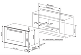 Iag Iom9Se4 90Cm Stainless Steel Electric Touch Control Oven Large