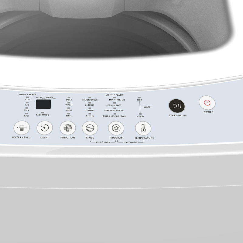Inalto ITLW70W 7kg Top Load Washing Machine
