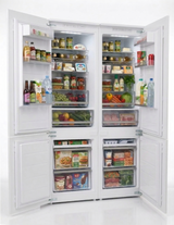 Kleenmaid CRZ27011 270L Integrated Top Mount Refrigerator with Bottom Mount Freezer