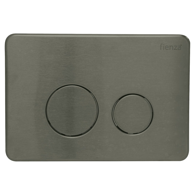 R&T JB11GM Round Button Flush Plate, Gun Metal - Special Order
