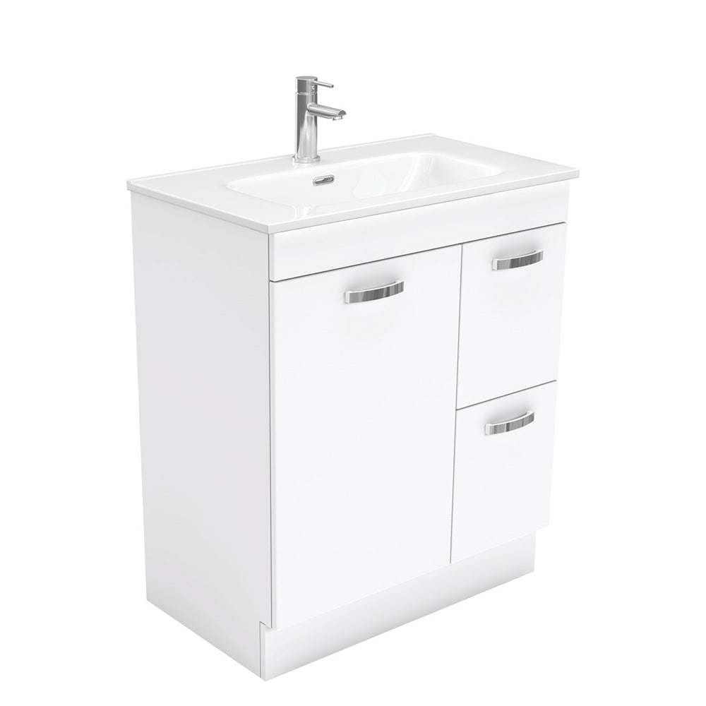 Fienza JOL75NKWR Joli Unicab 750 Vanity On Kickboard, Right Drawers