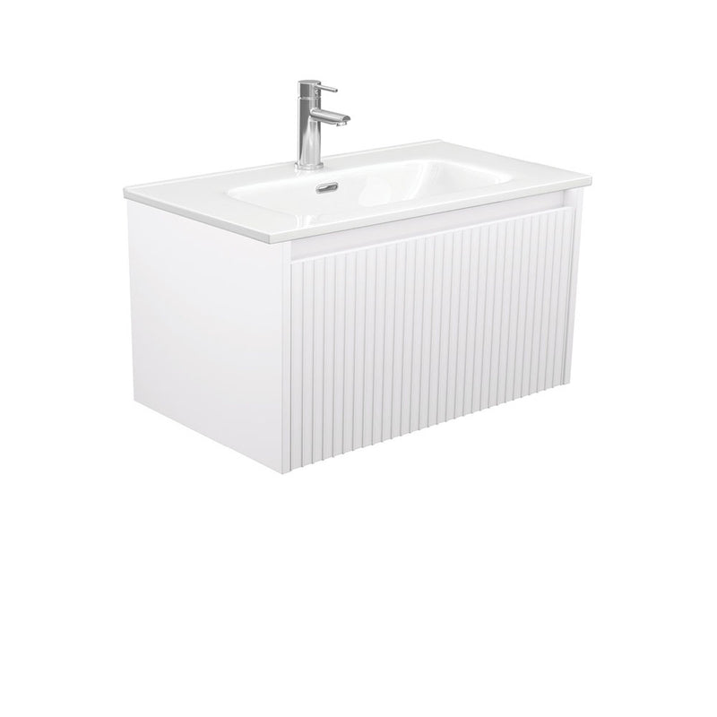 Fienza JOL75RW Joli Alina White 750 Wall-Hung Vanity