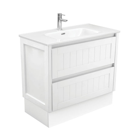 Fienza Joli Jol90Tk 900Mm Hampton Vanity Unit With Kickboard White - Special Order Units
