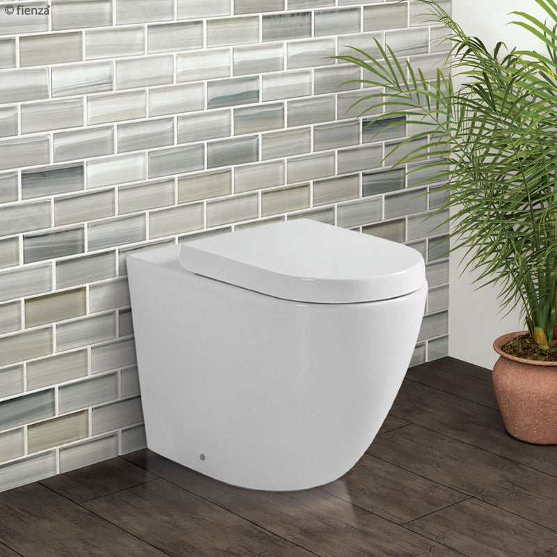 Fienza K002376-PS Koko Gloss White Wall-Faced Toilet Suite - Special Order