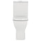 Fienza K005B Delta S-Trap 160-230mm Toilet Suite, White - Chrome Buttons - Special Order