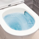 Fienza K021GEB Geberit Kaya Tornado Back to Wall Toilet Suite, Slim Seat, S Trap, 160-230, Gloss White