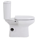 Fienza K026L Petra Close-Coupled Toilet Suite, Left Skew Trap, Gloss White
