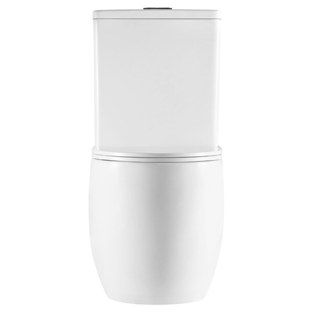Fienza K032A-2 Joli Tornado Back to Wall Toilet Suite, Slim Seat, S Trap, 90-160, Gloss White