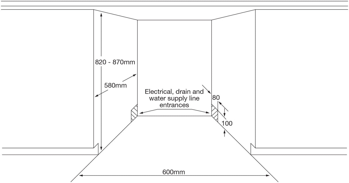 Kleenmaid DW6020X 60cm Freestanding or Built-under Dishwasher