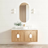 Otti Laguna Mark II Wall Hung Vanity, Woodland Oak