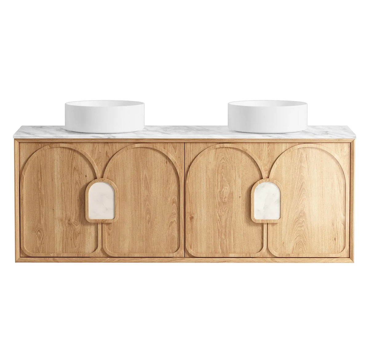Otti Laguna Mark II Wall Hung Vanity, Woodland Oak